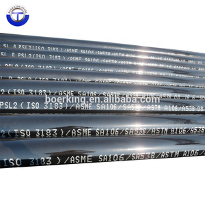 Tuyau en acier sans soudure BKS Mill ASTM A106/A53 Gr.B en acier à faible teneur en carbone de <span class=keywords><strong>16</strong></span> pouces Sch40 à bas <span class=keywords><strong>prix</strong></span> par tonne - Product Image 3