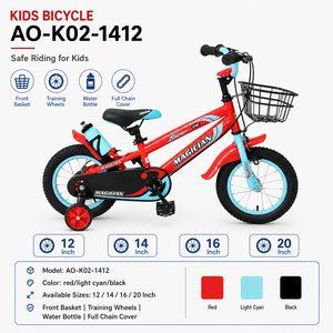 Montar en bicicleta Bicicleta para niños Bicicleta de equilibrio para niños 12 14 16 20 pulgadas Bicicleta para niños pequeños con ruedas de entrenamiento - Product Image 3