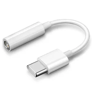 Alta Compatível Com Fone de ouvido Jack USB Tipo C para 3.5mm Fêmea Adaptador De Áudio Aux para Pixel