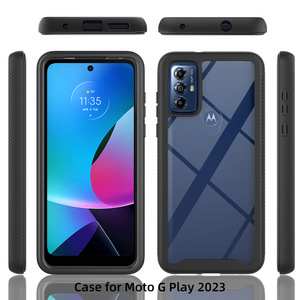 Funda 2 en 1 a Prueba de Golpes para <span class=keywords><strong>Motorola</strong></span> <span class=keywords><strong>Moto</strong></span> G51 5G, Funda Protectora Trasera Completa para <span class=keywords><strong>Motorola</strong></span> <span class=keywords><strong>Moto</strong></span> <span class=keywords><strong>G31</strong></span> G41 - Product Image 2