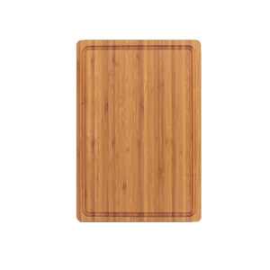 Bamboo Cutting <b>Board</b> Rectangle Multifunctional With Drainage Groove For Home Use - Product Image 1