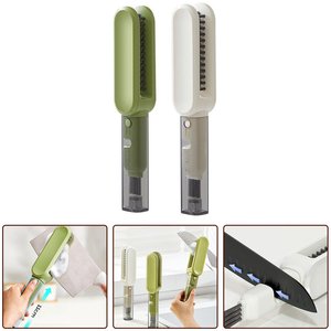 Lame de brosse à poussière multifonctionnelle 3 en 1 avec affûteur à poils rigides Brosse compacte pour nettoyer la cuisine - Product Image 2