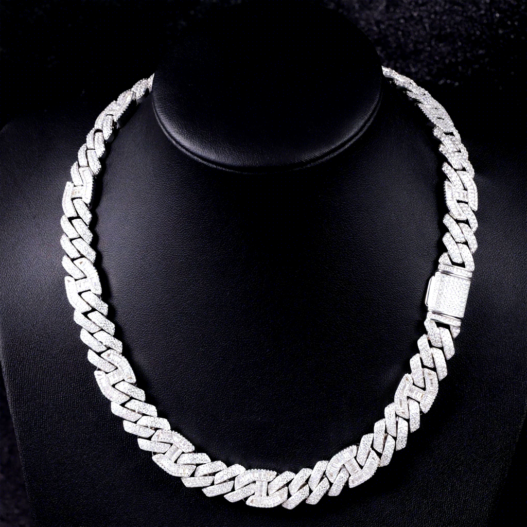 White gold-width 15mm