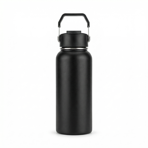 Borraccia Sportiva Jiahe Fashion da 1 Litro (32oz) <span class=keywords><strong>in</strong></span> <span class=keywords><strong>Acciaio</strong></span> Inox a Doppia Parete con Isolamento Sottovuoto, 12-24 Ore, per Campeggio - Product Image 4