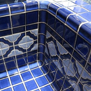 Piastrelle Bluwhale Lisce e Lucide Azzurre per Bordi Piscina, Conformi agli Standard Internazionali - Product Image 3