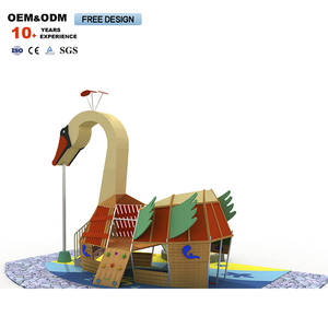 Juego de Parque Infantil de Madera para Exteriores, Personalizado, Nuevo, Directo de Fábrica, para Escuelas y Uso Comercial - Product Image 4