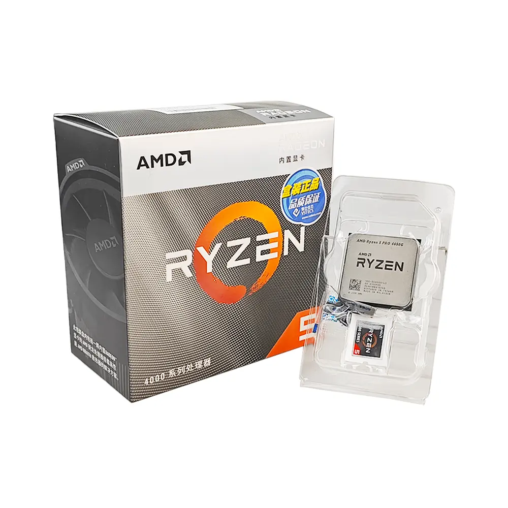 Ryzen R5 Pro 2400G 4650G için yeni Procesador 5600G işlemci 6 çekirdek 12 konu soket AM4 rayzen 5 5600GProcesador PC