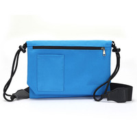 Schlussverkauf Reise-Geldgürtel mehrfarbig wasserdichter Slim-Laugegürtel Fanny Pack Sport-Workout Taillenbeutel RFID-Tickets-Beutel