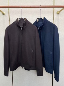 Chaqueta de Cuero Loro Luxury Business Piana 2026, Corte Entallado, Estilo Vintage, Resistente al Viento, Informal, Simple, con Parches de Terciopelo para Hombre - Product Image 6