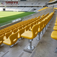 Asientos de Estadio con Diseño que Ahorra Espacio, Polietileno de Alta Densidad (HDPE) para Canchas de Fútbol al Aire Libre, Precio de Fábrica al por Mayor