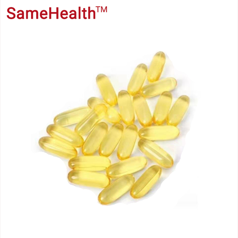 Высококачественные жидкие капсулы для развития мозга младенцев с жидкостью печени трески в капсулах Omega 3 + VA + VD