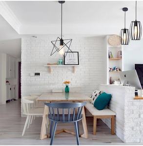 อุตสาหกรรมบาร์ห้องรับประทานอาหารห้องครัวบ้านโคมระย้าจี้แสง E27สีดำสีโลหะที่ทันสมัยนอร์ดิกโคมไฟจี้ - Product Image 4