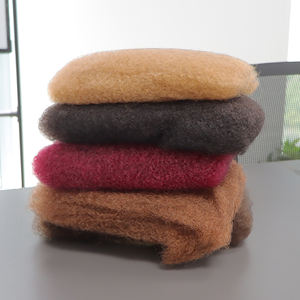 Productos para el cabello Afro de Orientfashion 100% cabello humano Remy 50g rizado humano Afro | Afro Kinky Hair Bulk para torcer rastas - Product Image 3