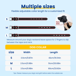 पावव्यू आरामदायक और नरम चमड़े के पु डिजाइनर मुद्रित समायोज्य कुत्ते कॉलर स्मार्ट क्यू आईडी टैग एयरटैग पालतू कुत्ते कॉलर - Product Image 6