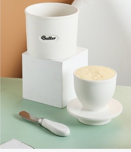 Meilleur <span class=keywords><strong>plat</strong></span> à beurre à tartiner <span class=keywords><strong>maison</strong></span> 2 pièces Ensemble de pot à beurre - Product Image 6