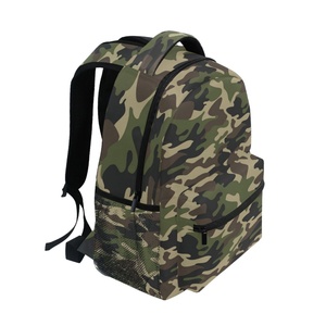 Wholesale Customs School Bag <b>Backpack</b> <b>Waterproof</b> Casual Camouflage Stripe Design Cheap Price for Sale - Product Image 2