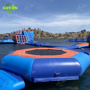 Trampoline d'eau flottant gonflable pour <span class=keywords><strong>piscine</strong></span> de plage jouer pour usage résidentiel et scolaire toboggan flottant équipement de toboggan aquatique - Product Image 3