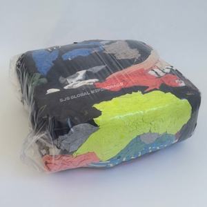 100% Cotton Recycled Colored Mixed Tshirt Rags Cleaning <b>Cloth</b> Marine Wiping <b>Cloth</b> for Cleaning - Product Image 1