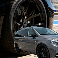 SY Nouvelles jantes monobloc forgées noires brillantes personnalisées pour voitures de course, 17-22 pouces, 5x120, adaptées à Watson C8 C10 Mercedes-Benz et BMW