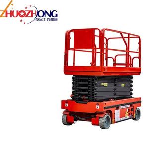 Plataforma de Trabalho Móvel Tipo Tesoura Segura de 10m Certificada CE para Uso Interno - Product Image 2