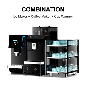 Cafetera Comercial Totalmente Automática, Máquina Profesional de Espresso de Granos a Taza con Control Táctil Inteligente para Oficina y Hotel - Product Image 6