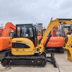 รถขุดขนาดเล็ก CAT 304 C CR มือสอง ยี่ห้อ Caterpillar 4 ตัน รุ่น 304C รถตักดินแบบตีนตะขาบ เครื่องจักรก่อสร้างสำหรับวิศวกร - Product Image 4