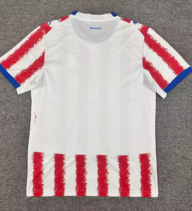 Camisetas de Fútbol JY Personalizadas Nuevas 2026 para el Hogar y para Viajes, Camisetas de Fútbol de Alta Calidad de Secado Rápido para Aficionados, Me Encanta Ver a Paraguay - Product Image 3