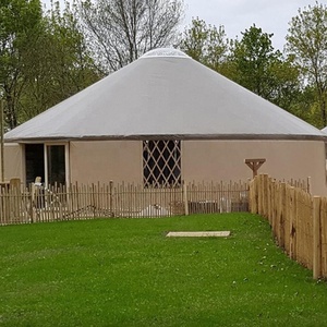 Yourte 4 saisons Outdoor Tenda Yurta Glamping Wood Camp 5m yourte en bois - Product Image 5