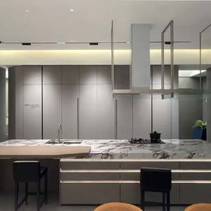 SANTOPOVA Meubles de cuisine modernes modulaires de luxe à finition laquée haute brillance, modèle 2024 prêt à assembler - Product Image 5