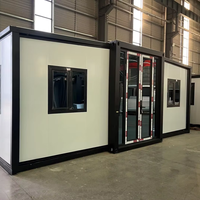 Casa Modular en Contenedor con Azotea: Unidad de Vivienda en Contenedor, Casa Contenedor de 2 Pisos, 4 Dormitorios