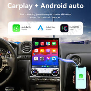 Radio para Auto con Pantalla Táctil Android 13 de 14.5'' y GPS, Navegación y Carplay para Nissan GTR 2007-2023, Compatible con Qualcomm - Product Image 3