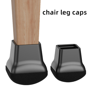 Nouvelles protections autocollantes réutilisables de haute qualité pour pieds de meubles et de chaises, anti-bruit, conception épaissie - Product Image 4