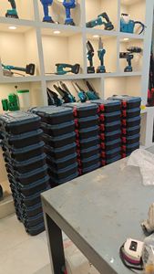 무선 브러시리스 DIY 벽 드릴 해머 드릴 21V DC 리튬 배터리 60.4ft-lb 토크 4000Bpm - Product Image 5