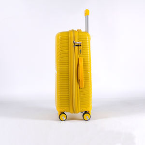 Ensemble de <span class=keywords><strong>valises</strong></span> de voyage en polypropylène PP de 14, 20, 24, 28 pouces - Ensemble de bagages 3 pièces, valise avec poignée, ensemble pour <span class=keywords><strong>achat</strong></span> en gros - Product Image 4