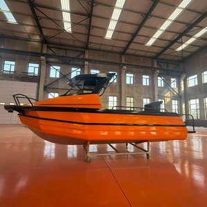 Bateau de pêche rigide de soudage en aluminium d'usine Utilisation de divertissement Bateau de pêche de luxe - Product Image 3