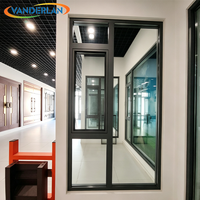 Ventanas Abatibles de Aluminio con Perfiles de Rotura Térmica Ideales para Villas Familiares Europeas Modernas
