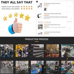 Grifo Mezclador Europeo de Pared Moderno de Latón Dorado CE, Grifo de Lavabo Antiguo Retro Vintage de Bronce Dorado, Juego de Ducha para Baño - Product Image 5