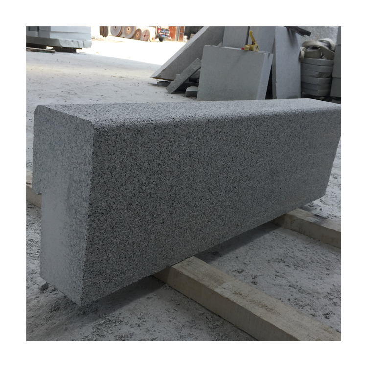 China Grey Granite Bordstein Weißer Granit Kanten rand Stein für Garten pflasters traße