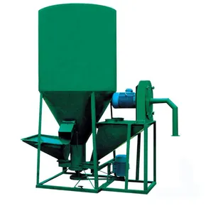 Un nuevo tipo de máquina mezcladora de alimentación trituradora de autosucción para mezclador de alimentación trituradora multifuncional de granja