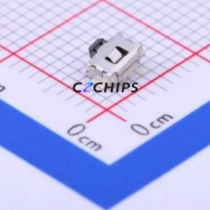 SKRELGE010 Tactile Switch SMD Switch Single Pole Single Throw Rectangle Button Horizontal Mount 3.9mm - Product Image 1