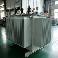 Transformateur de puissance immergé dans l'huile 35 kV S11-M triphasé 1250 kVA 2500 kVA 400 V IEC60076 Cuivre
