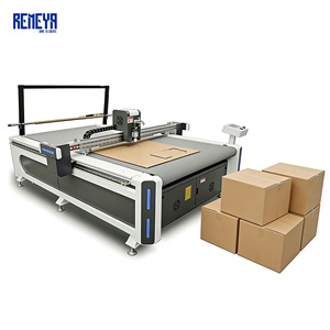 Sistema de Corte con Cuchilla Vibratoria de Alta Velocidad REMEYA para Cartón Corrugado con Múltiples Ranuras y Espesores para Prototipos de Cajas - Product Image 1