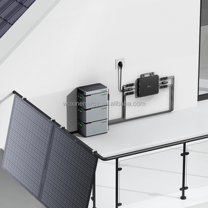 Sistema de Almacenamiento de Energía Solar para Balcón de 1kw 2kw 3kw 4kw 5kw 6kw, Kit Completo de Sistema Solar para Balcón - Product Image 4