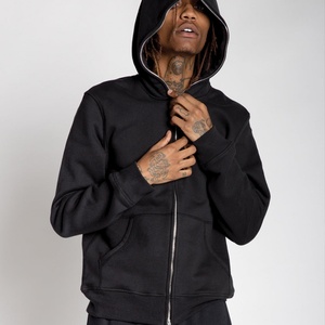 Sweat à capuche zippé intégral 3D en molleton 100 % coton, design personnalisé, qualité supérieure, pour homme et unisexe, hiver - Product Image 4