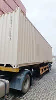 Conteneur maritime sec d'occasion de 20 pieds CIMC à vendre à Shenzhen