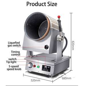 <span class=keywords><strong>Robot</strong></span> <span class=keywords><strong>de</strong></span> <span class=keywords><strong>Cocina</strong></span> y Procesador <span class=keywords><strong>de</strong></span> Alimentos Inteligente Comercial con Pantalla Táctil <span class=keywords><strong>de</strong></span> Alta Visibilidad, Solución para la <span class=keywords><strong>Cocina</strong></span> - Product Image 2