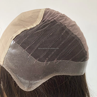 Perruque médicale brésilienne en cheveux humains vierges avec dentelle invisible, perruque complète pour patients souffrant de perte de cheveux, vente en gros