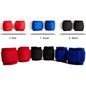 Venta al por mayor ajustable de neopreno gimnasio bolos levantamiento de pesas presión fija muñequera envuelve banda muñequera guardia - Product Image 5