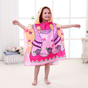 Serviette à capuche pour enfants, serviettes <span class=keywords><strong>de</strong></span> <span class=keywords><strong>bain</strong></span> <span class=keywords><strong>de</strong></span> <span class=keywords><strong>plage</strong></span>, couverture <span class=keywords><strong>de</strong></span> piscine, poncho, <span class=keywords><strong>cape</strong></span>, peignoir pour garçons - Product Image 2