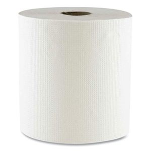 Serviette en papier blanche 1 pli, 8 po x 700 pi, 6 par carton, pour atelier - Product Image 2